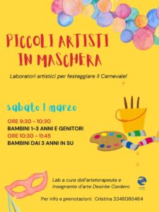 PICCOLI ARTISTI IN MASCHERA