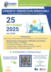 COMUNITA' ENERGETICHE RINNOVABILI