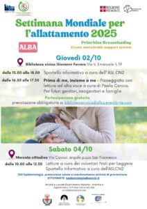 SETTIMANA MONDIALE ALLATTAMENTO