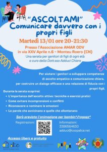 ASCOLTAMI: COMUNICARE DAVVERO CON I PROPRI FIGLI