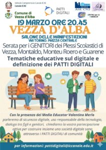 TEMATICHE EDUCATIVE SUL DIGITALE E DEFINIZIONE DEI PATTI DIGITALI