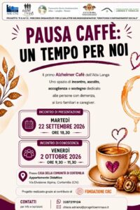 PAUSA CAFFE': UN TEMPO PER NOI